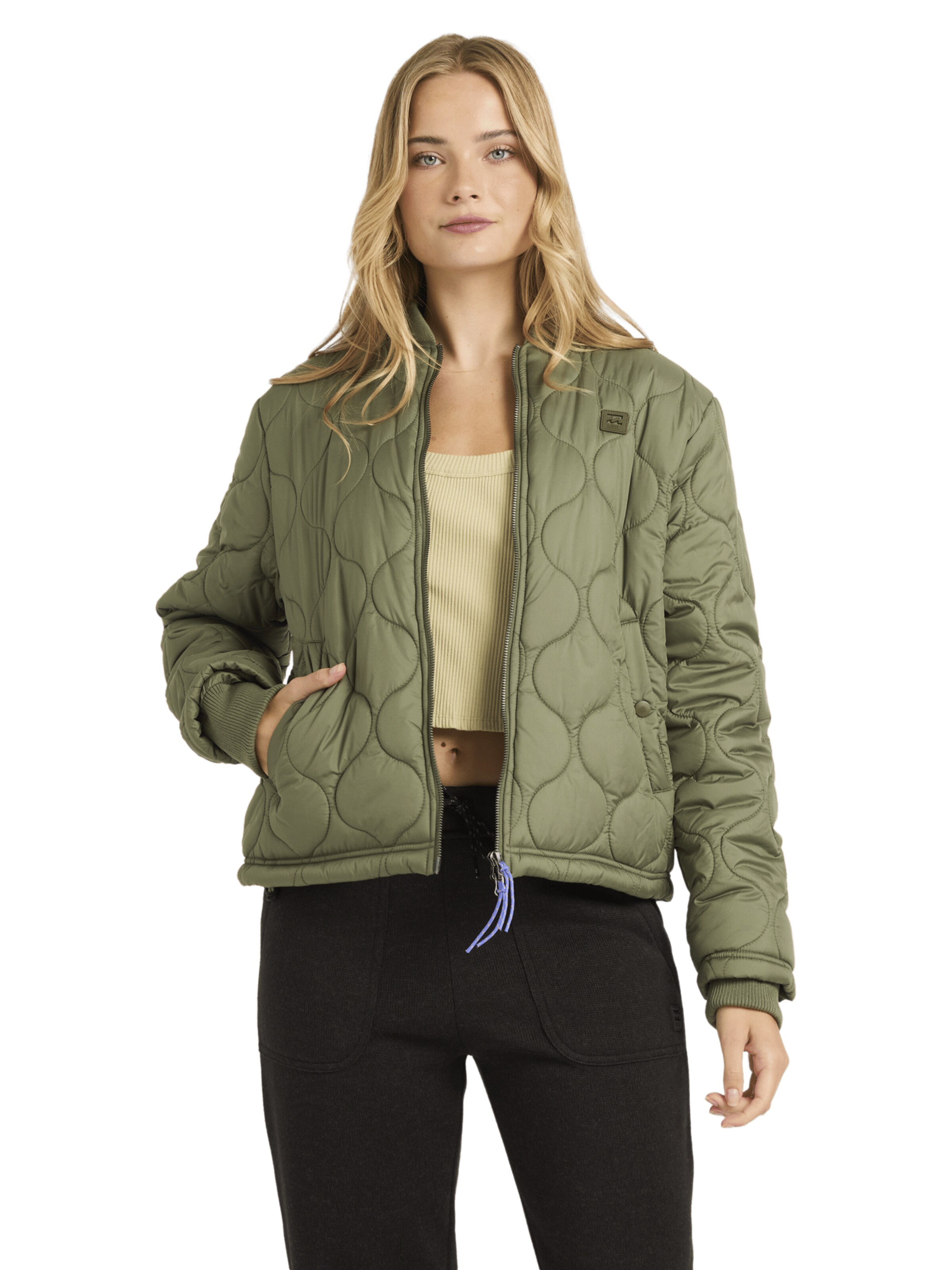 BILLABONG Between-Season Jacket 'Cuesta' in Green: front