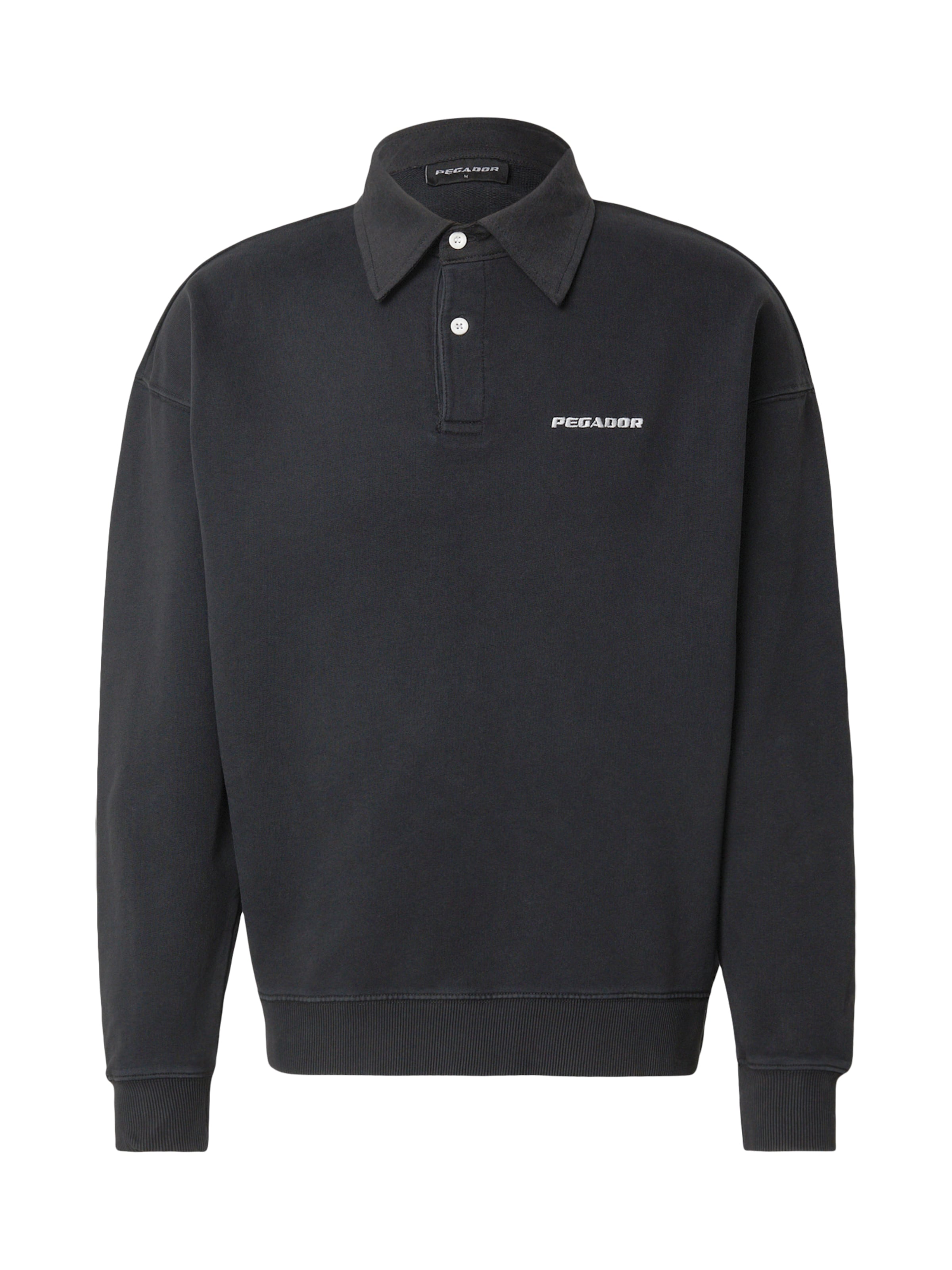 Sweat-shirt 'Rocamadour' Pegador en noir : devant
