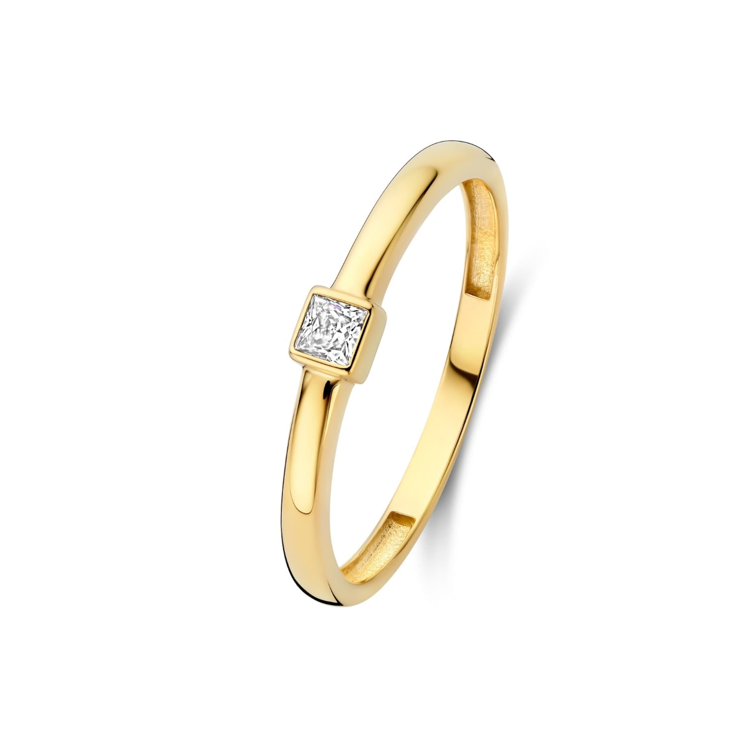 Isabel Bernard Ring in Gold: front