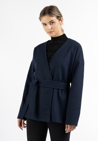 DreiMaster Klassik Between-season jacket in Blue: front