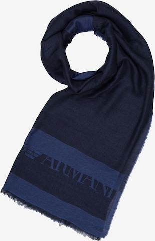 ARMANIŠal 'Emporio Armani Tuch' - plava boja: prednji dio