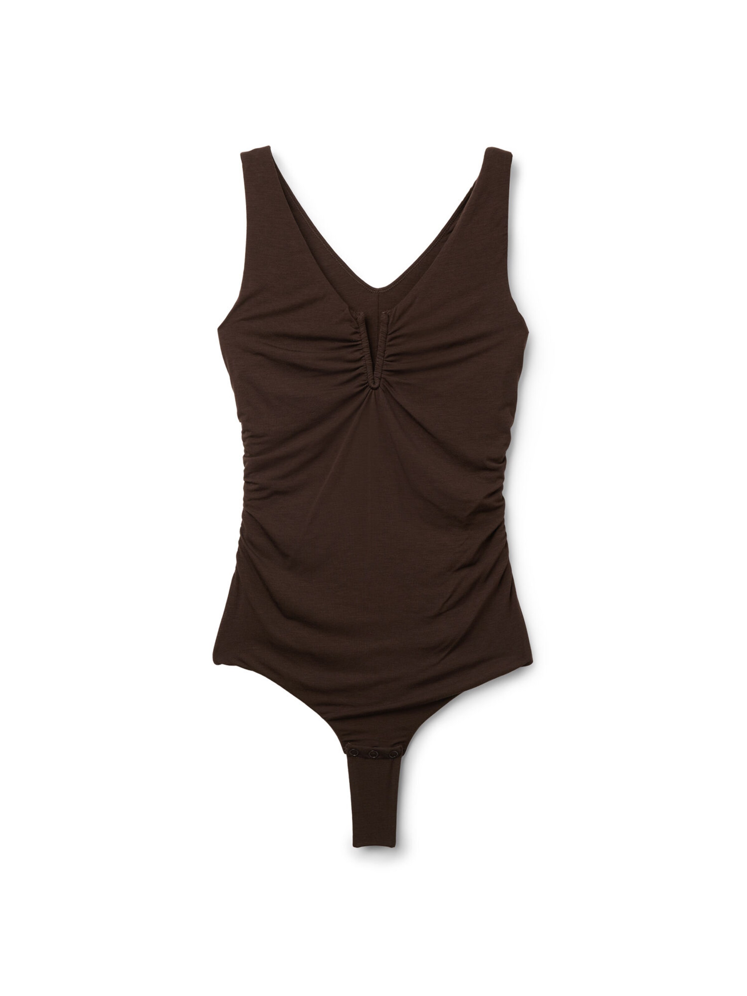 INTIMISSIMI Body in Braun: Vorderseite
