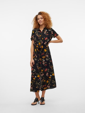 VERO MODA Košeľové šaty 'VMEASY' - Čierna