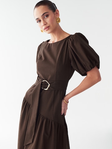 Willa Kleid 'Elona' in Braun