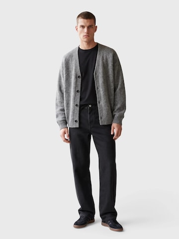 TRAPP Knit Cardigan in Grey