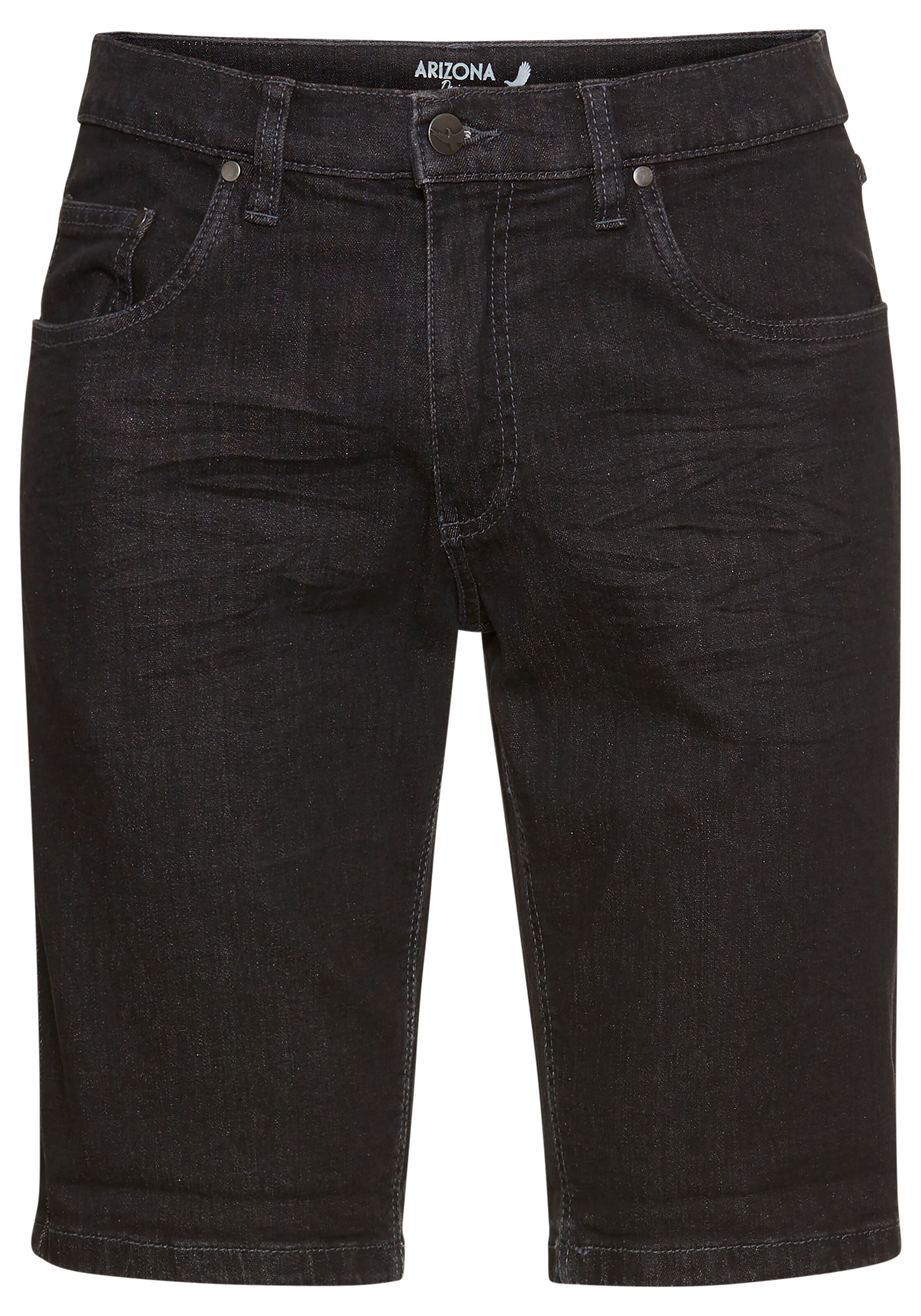 ARIZONA Shorts in Schwarz: Vorderseite