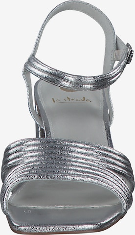 LA STRADA Sandals 'Elegance' in Silver