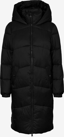 VERO MODA Zimní kabát 'Uppsala' – černá: přední strana