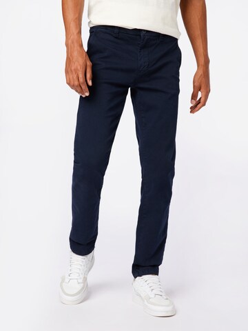 Only & Sons - Slimfit Calças chino 'Pete' em azul: frente