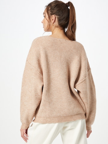 ABOUT YOU Sweater 'Nuria' in Beige