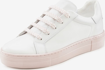 Baskets basses Elbsand en blanc : devant