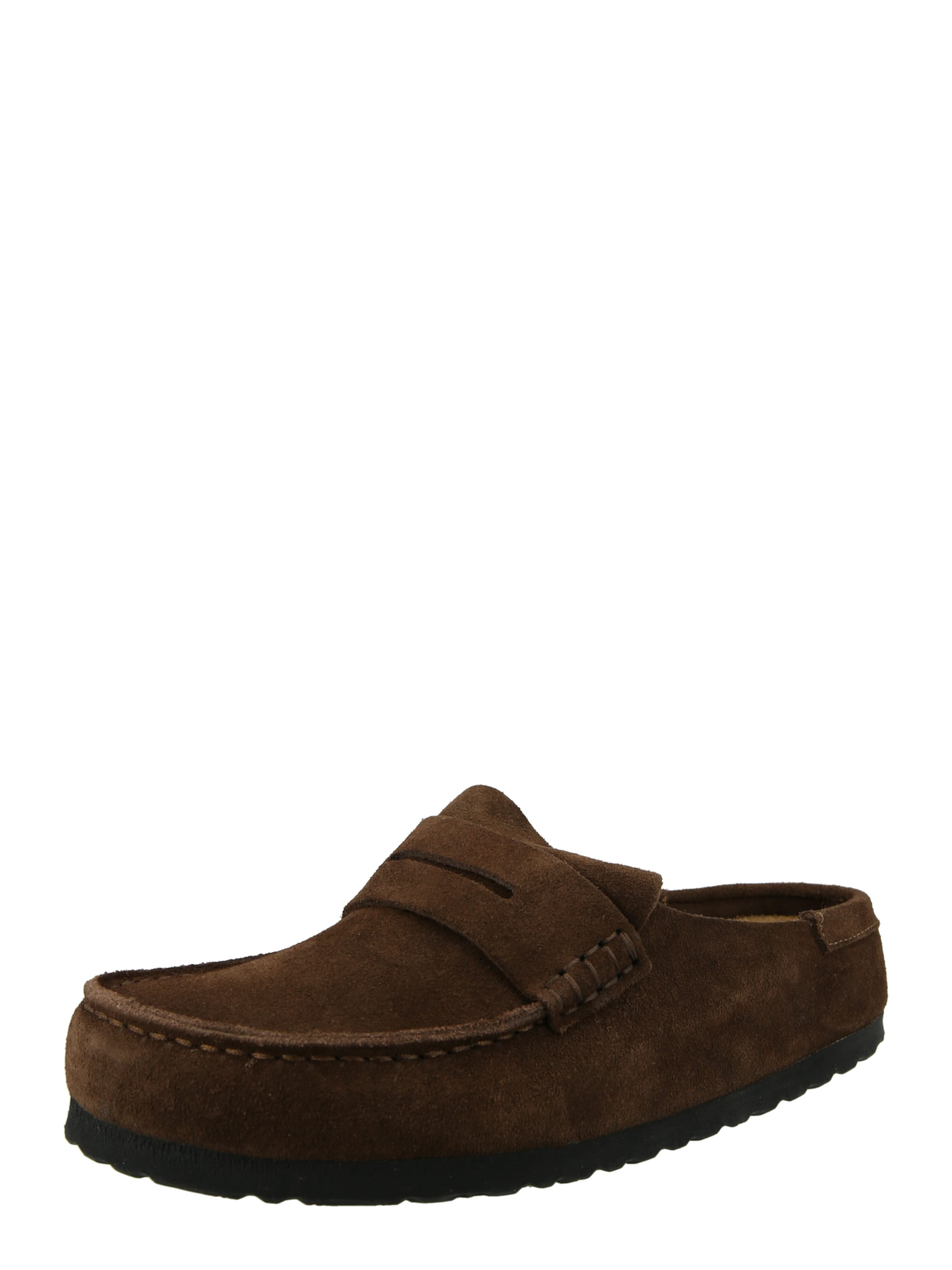 Chaussure basse 'Naples' BIRKENSTOCK en marron : devant