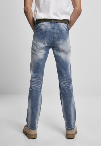 Brandit Regular Jeans 'Will' in Blau