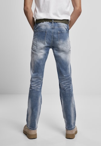 Brandit Regular Jeans 'Will' in Blauw