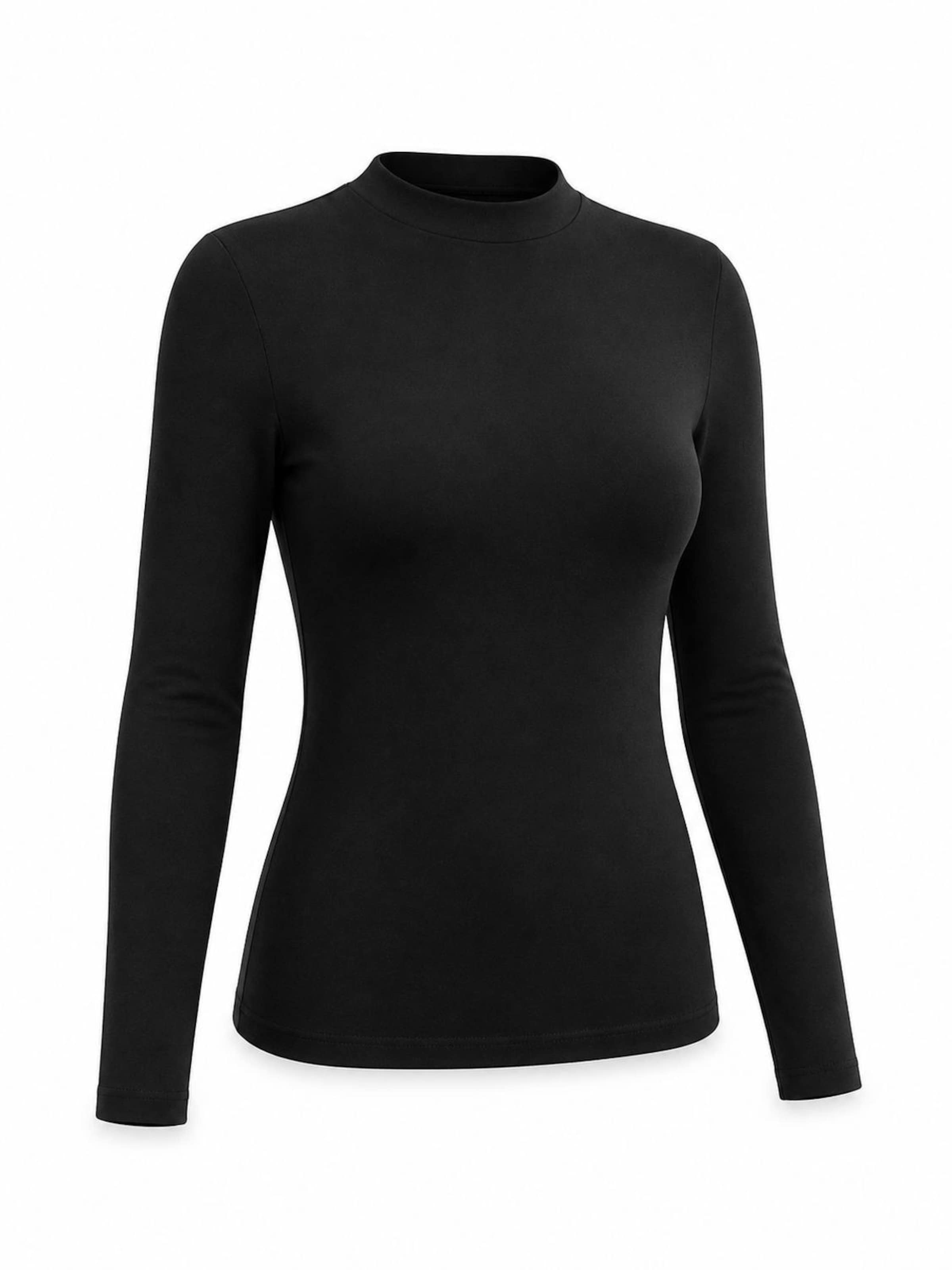 AOTTORI Shirt‌‌‌‌‌‌‌‌‌ in Schwarz: Vorderseite