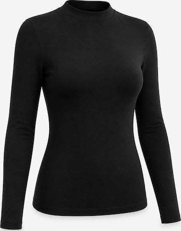 AOTTORI Shirt in Schwarz: Vorderseite