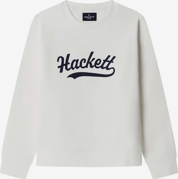 Hackett London Sweatshirt in Weiß: Vorderseite