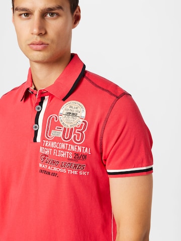 CAMP DAVID Poloshirt in Rot