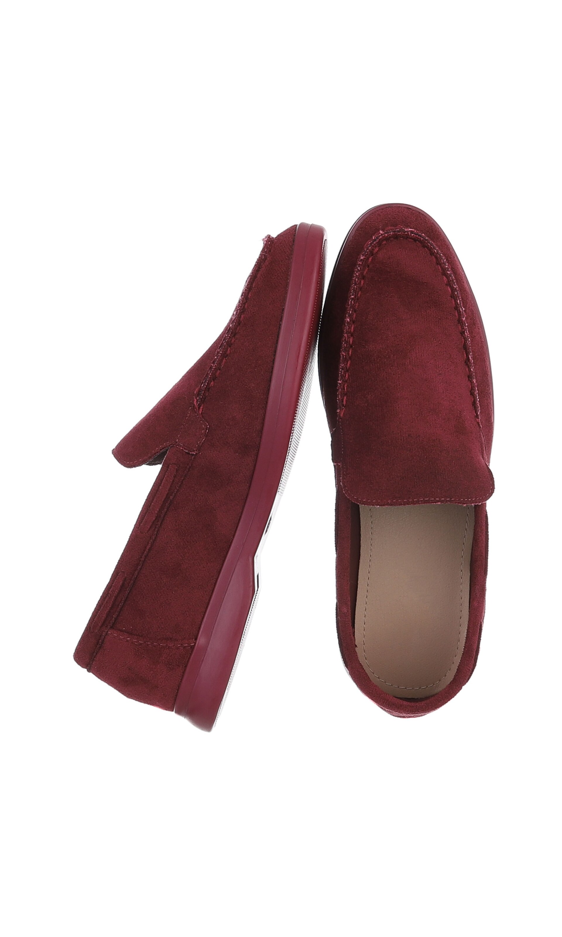 Ital-Design Slipper in Rot