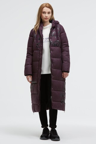 Soccx Winter Coat in Red