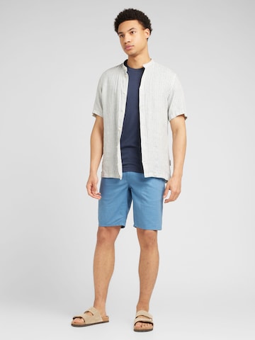 BLEND Regular Shorts in Blau