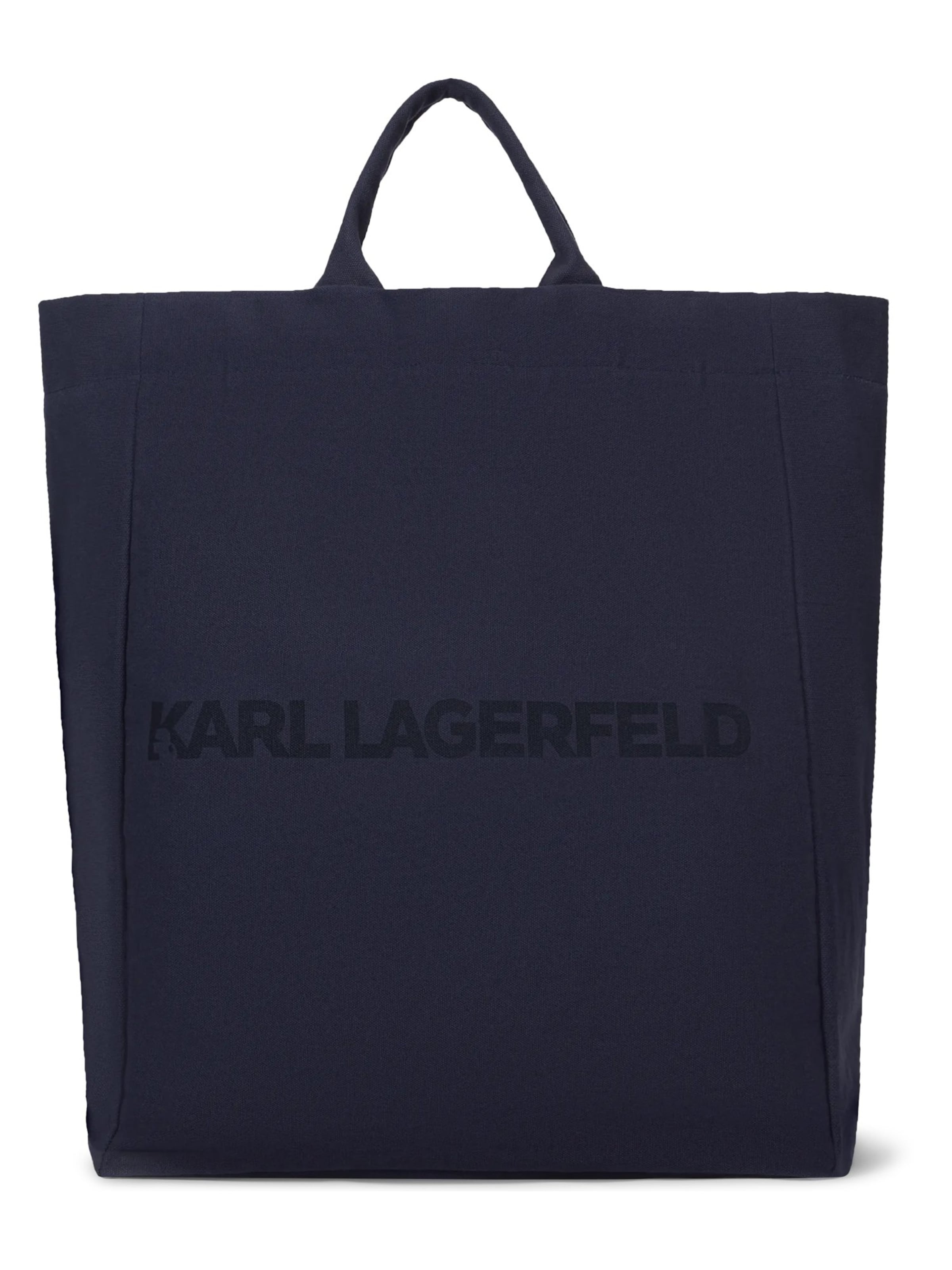 Karl Lagerfeld Shoppingväska i blå: framsida