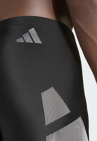 ADIDAS PERFORMANCE - Calções de banho desportivos 'Big Bars' em preto