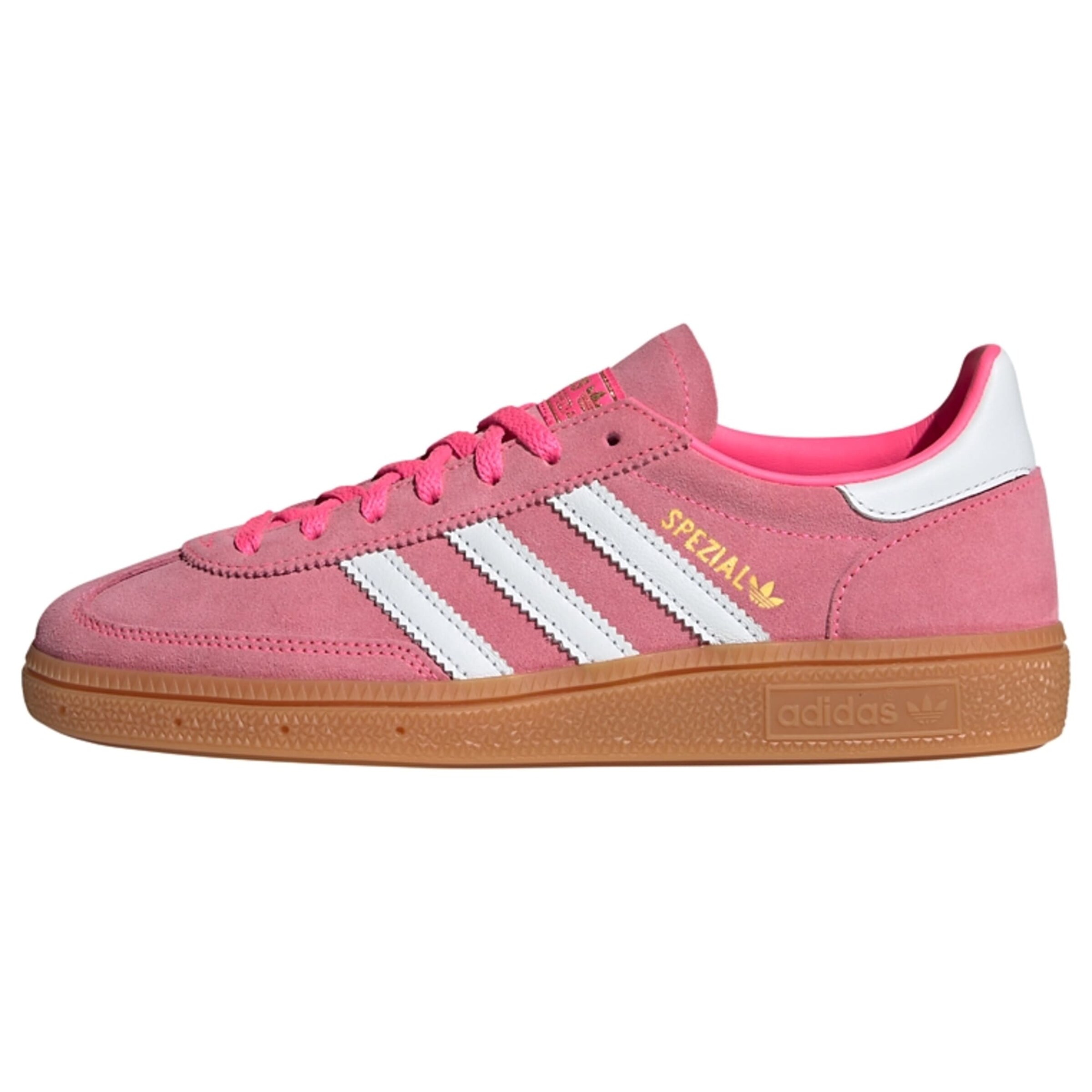 ADIDAS ORIGINALS Platform trainers 'Handball Spezial' in Pink: front