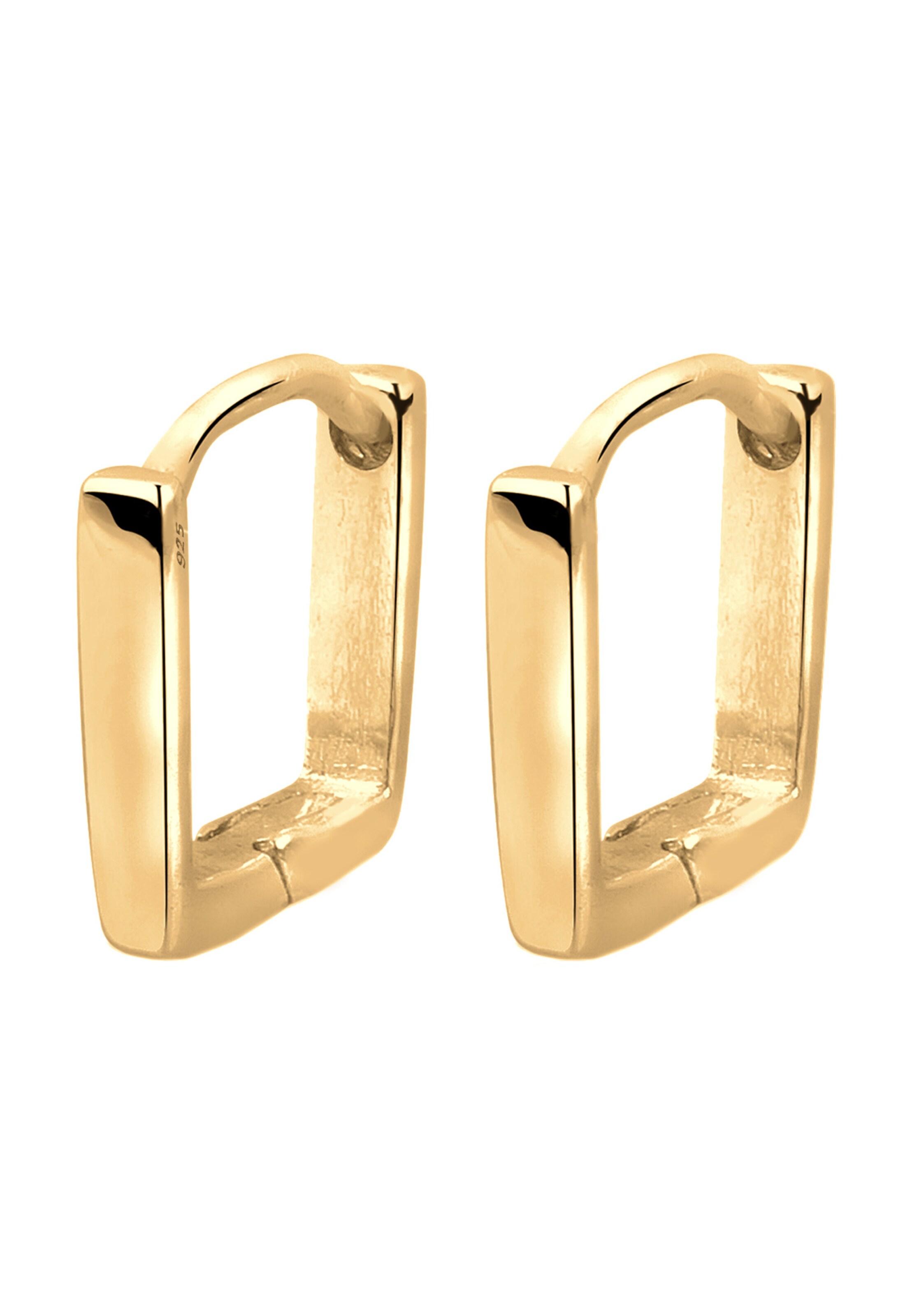 Boucles d'oreilles 'Geo' ELLI en or : devant