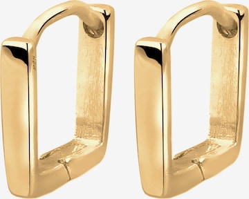 ELLI Ohrringe 'Geo' in Gold: Vorderseite