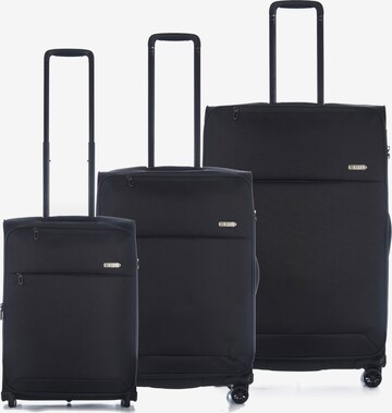 Epic Suitcase Set in Black: front