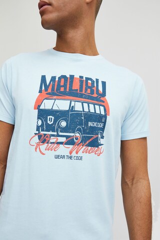 INDICODE JEANS Shirt 'Daniel' in Blauw