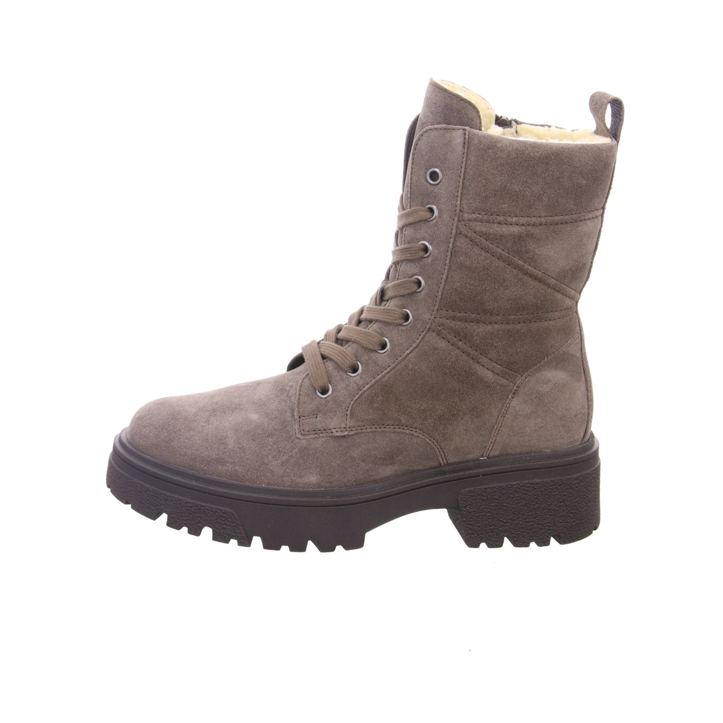 GABOR Lace-up boot in Brown: front