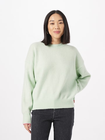 Pull-over 'Fuzzy' SCOTCH & SODA en vert : devant