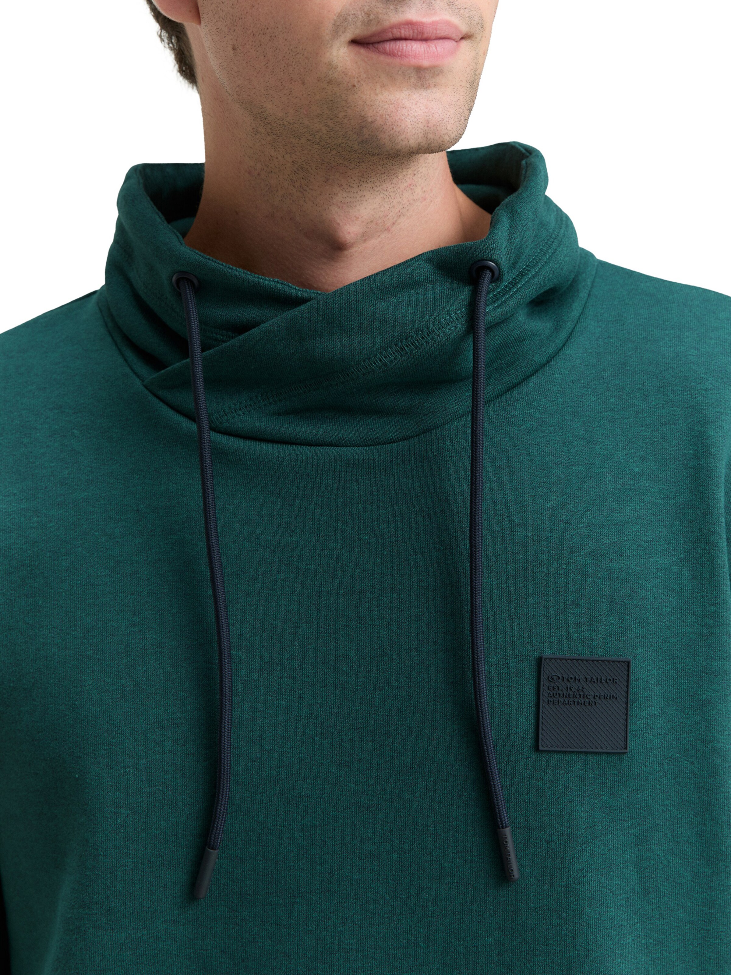 Sweat-shirt TOM TAILOR en vert