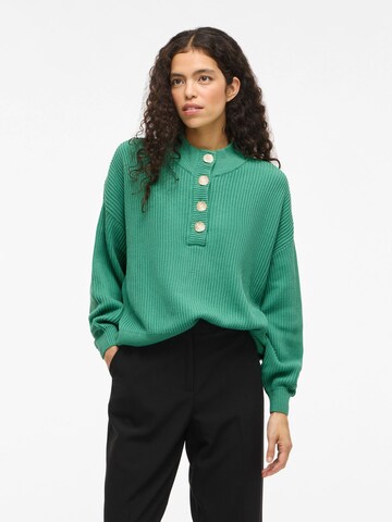 VILA - Jersey en verde: frente