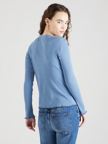 VILA Shirt 'THESSA' in Blue