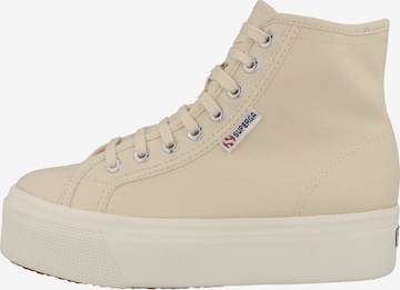 SUPERGA Sneakers hoog in Beige