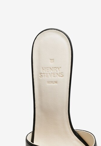 Henry Stevens Mules 'Harper FS50' in Black