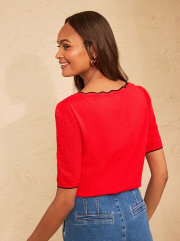 love & roses - Jersey en rojo