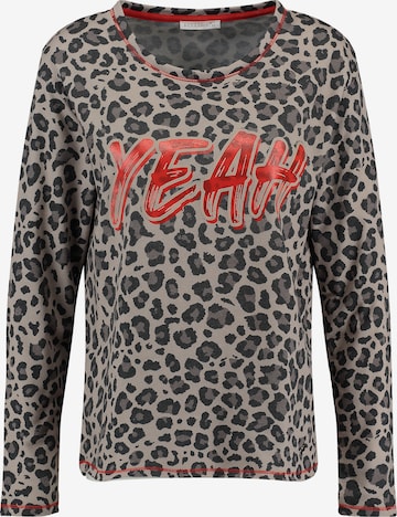 Key Largo - Sudadera 'HELLO' en beige: frente