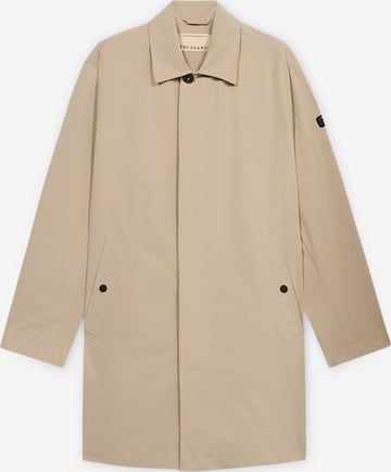 Trussardi - Abrigo de invierno en beige: frente