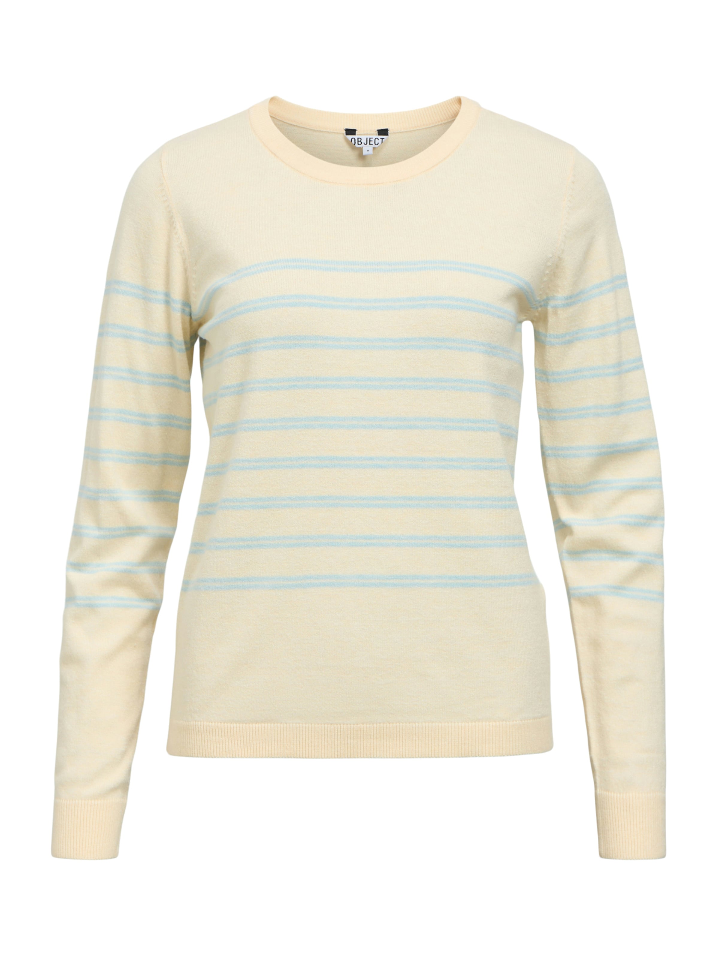 Pull-over 'OBJTHESS' OBJECT en beige : devant