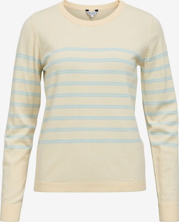 Pull-over 'OBJTHESS' OBJECT en beige : devant