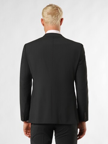 ROY ROBSON Slim Fit Business-Sakko in Schwarz