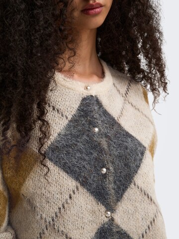 ONLY - Jersey 'ONLNoeme' en beige