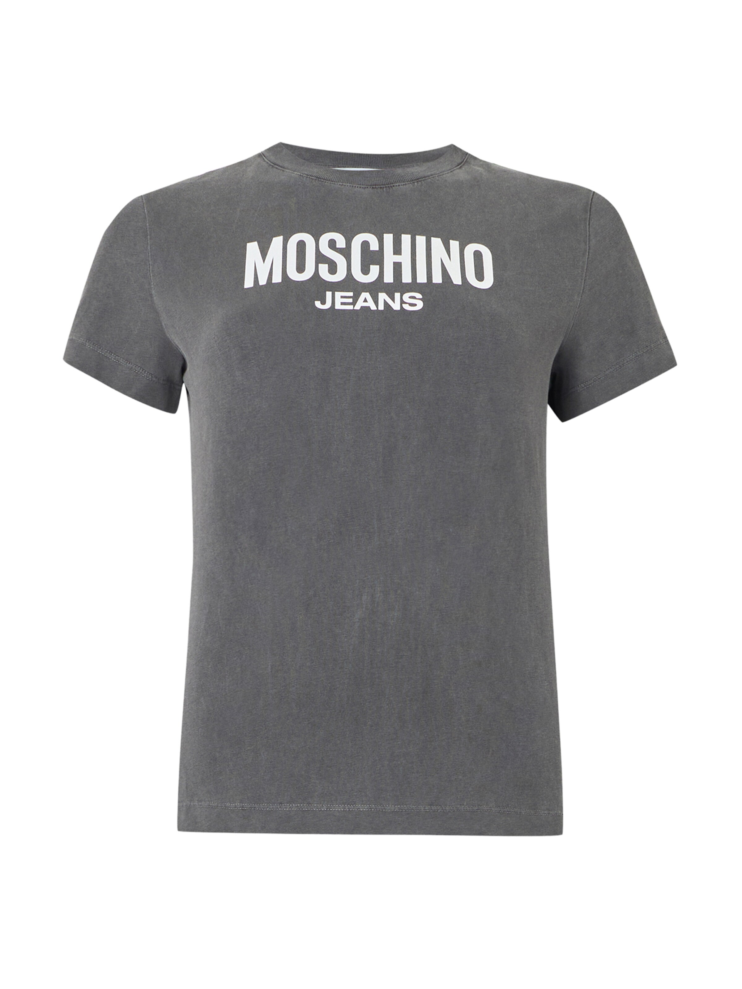 Maglietta di Moschino Jeans in grigio: frontale