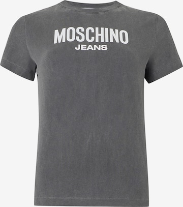 T-shirt Moschino Jeans en gris : devant