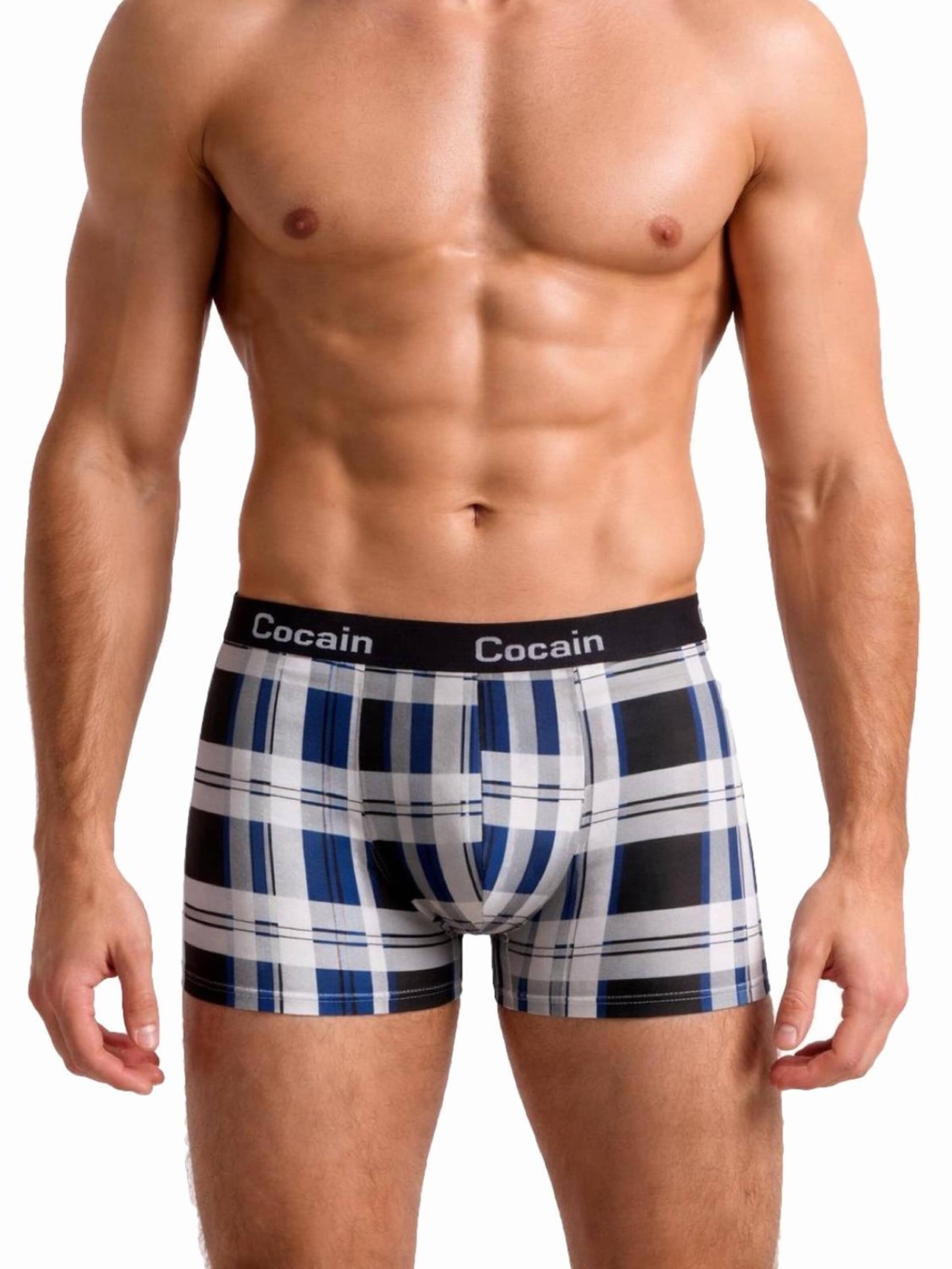 Cocain Underwear Boxer shorts 'kariert' in Mixed colors