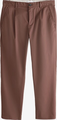 Pantalon chino Next en marron : devant
